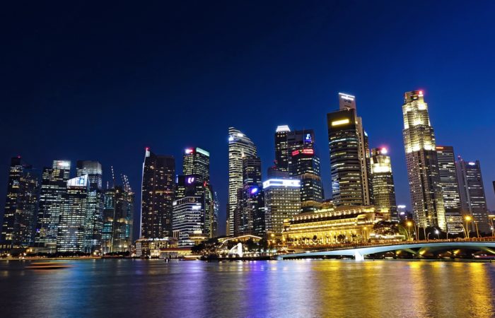 Singapore River Skyline