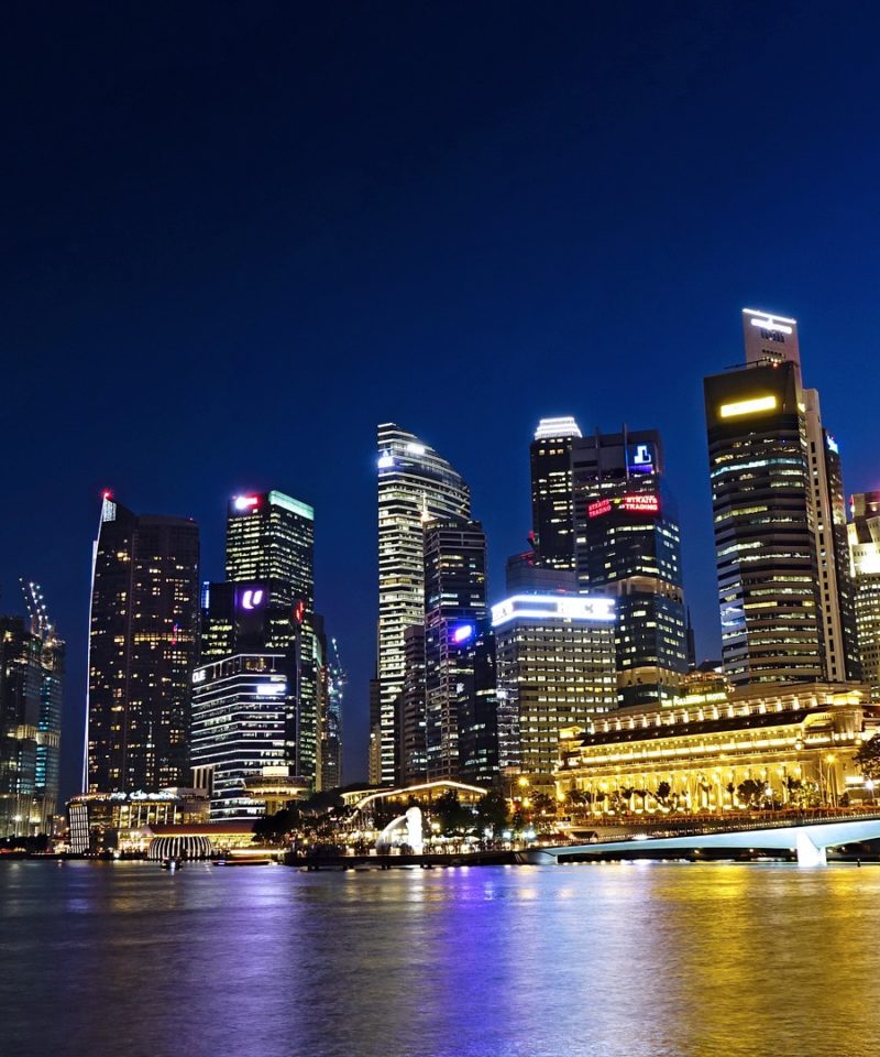 Singapore River Skyline